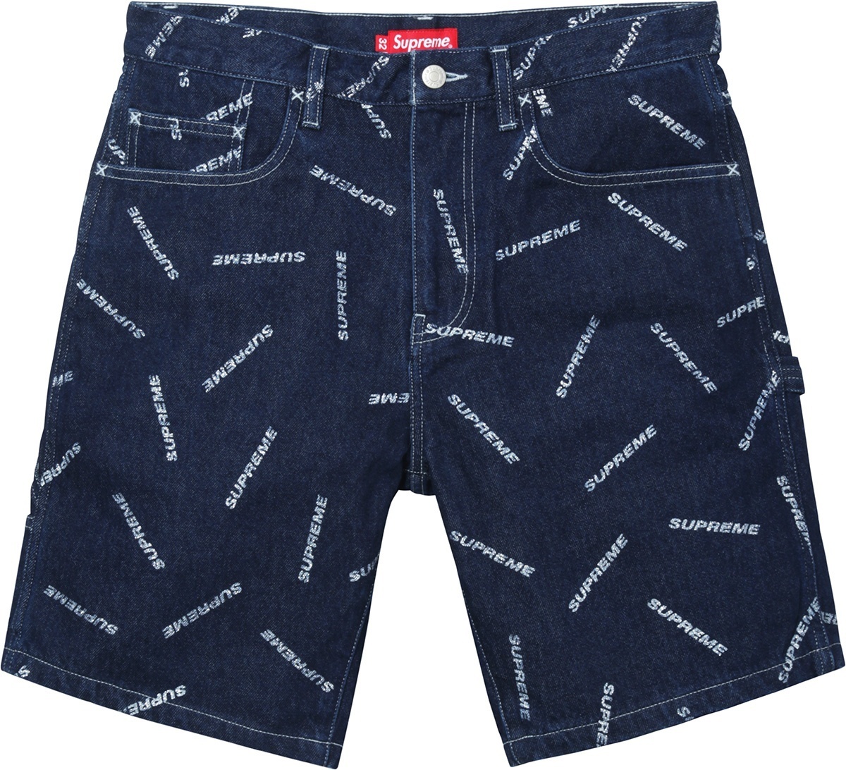 Denim Logo Painter Short view 2